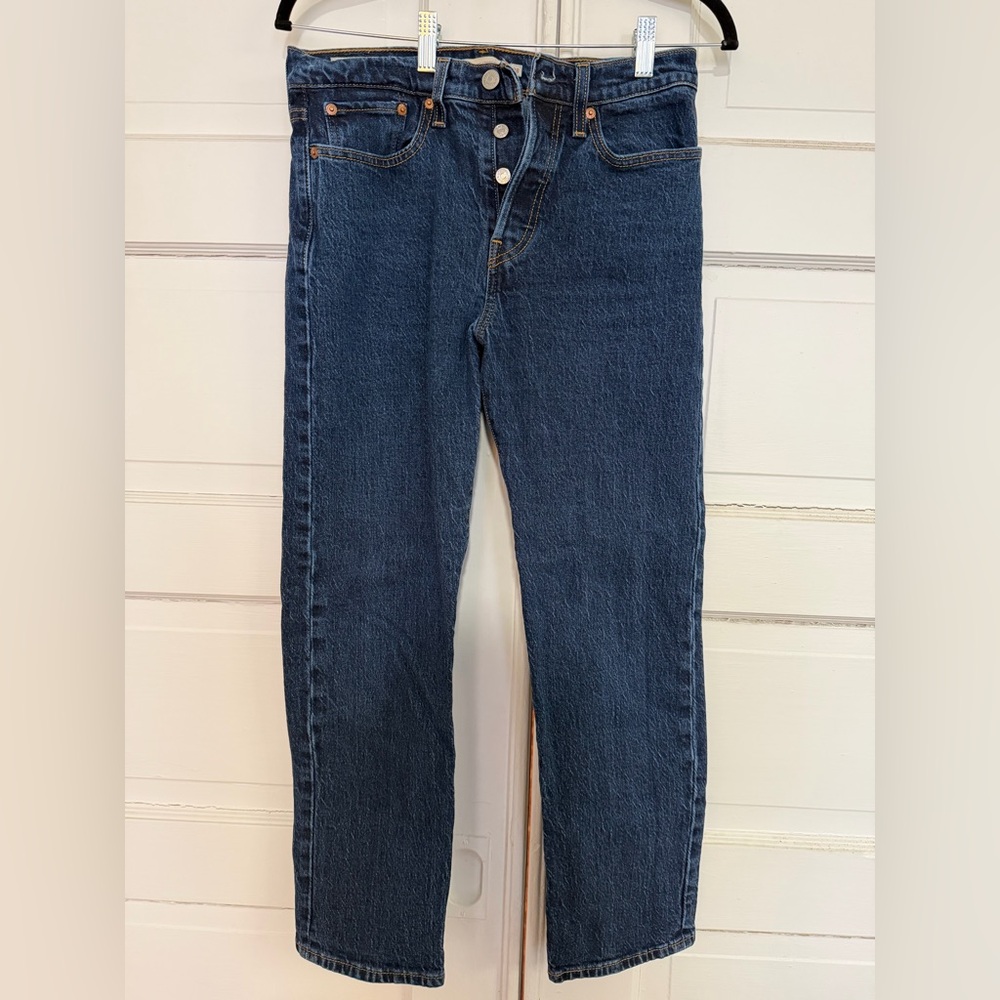 Levi’s Wedgie Cut Blue Denim Jeans